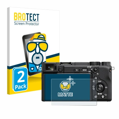 Afbeelding van BROTECT Screenprotector voor Sony Alpha 6100 Folie Beschermfolie matte (2 Stuks)