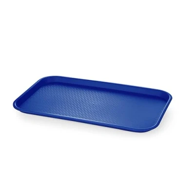 Afbeelding van Amerbox Dienblad voor fastfood polypropyleen GN 1/1 530x325x(H)20 Blauw