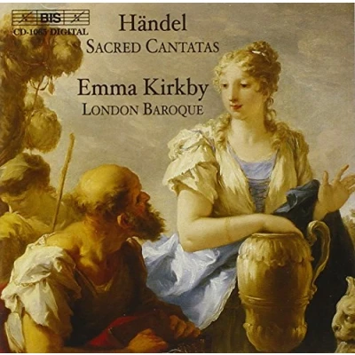Afbeelding van Emma Kirkby, London Baroque Händel: Sacred Cantatas/Salve Regina (CD)