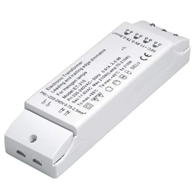 Afbeelding van Elektronische halogeentrafo 12 Volt 210 Watt