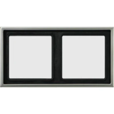 Afbeelding van Jung AL2982 Frame 2 voudig Aluminium