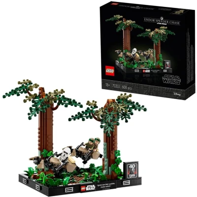 Afbeelding van LEGO 75353 Star Wars Endor speederachtervolging diorama Set