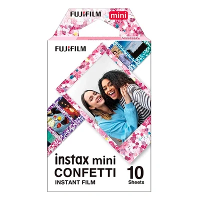 Image de Pack de 10 photos Fujifilm Instax Mini Confetti