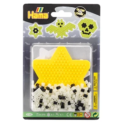 Afbeelding van Hama Strijkkralen Glow In The Dark Set 375 Stuks