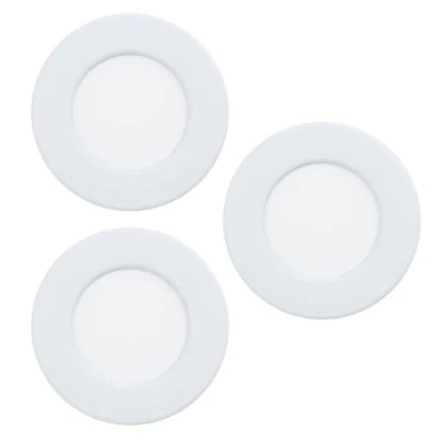 Afbeelding van EGLO connect.z Fueva 6 Z Smart Inbouwspot Badkamer/Buiten LED Ø 8.8 cm wit Instelbaar RGB &amp; licht Dimbaar Zigbee