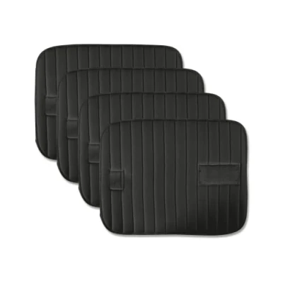 Afbeelding van Waldhausen Bandageonderleggers Zwart 45x35cm
