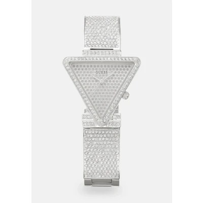 Afbeelding van Guess FAME Horloge silvercoloured, Dames, Maat: One Size, Silver coloured