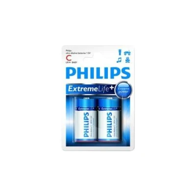 Afbeelding van Philips Ultra Alkaline Batterijen C2 stuks in Blister