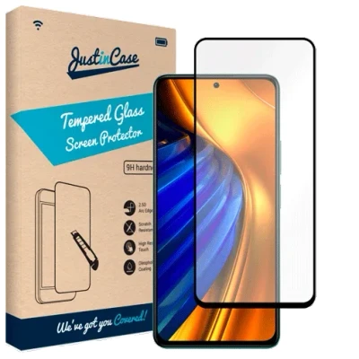 Afbeelding van Just in Case Gehard Glas Edge To Screenprotector Poco F4