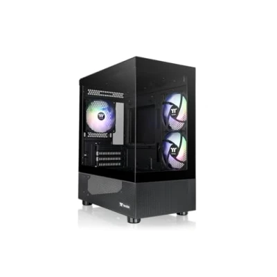 Afbeelding van Thermaltake View 170 TG ARGB Black Micro tower PC behuizing Zwart