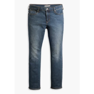 Afbeelding van Levi&#039;s Plus 314 Shaping Straight leg jeans, Dames, Maat: 46x30, Zealous blue