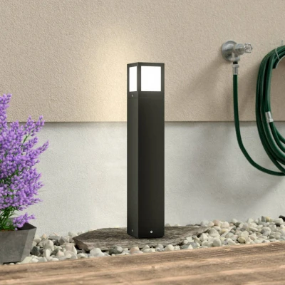 Afbeelding van Moderne tuinpadverlichting Onze in donkergrijs