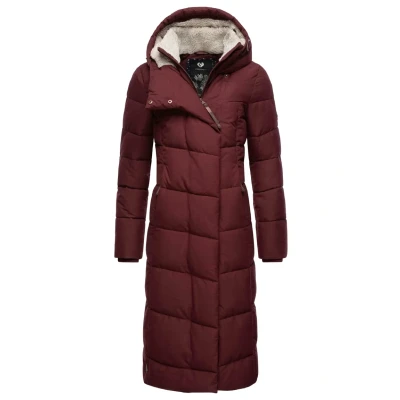 Afbeelding van Ragwear Pavla Winterjas, Dames, Maat: Small, Wine red