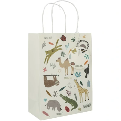 Image de Sac à friandises Zoo Party 6 pièces