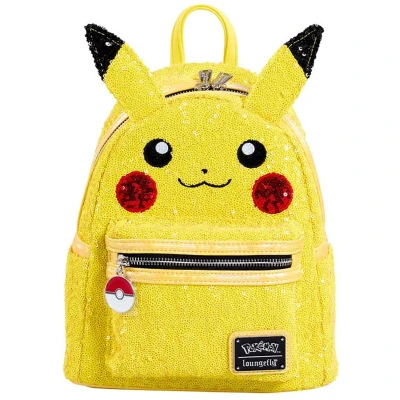 Afbeelding van Pokémon Loungefly Backpack Pikachu Sequin
