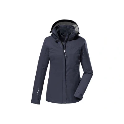 Afbeelding van Killtec Kos 133 Wmn Jckt functionele jas voor dames, met afneembare capuchon en ritssluiting