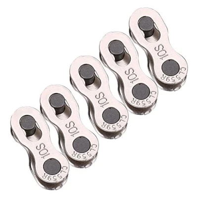 Afbeelding van 5 paar snelspanners, ketting, 8/7/6 versnellingen, mountainbike, snelkoppeling, ketting voor fietsketting, snelschakels, fietsketting