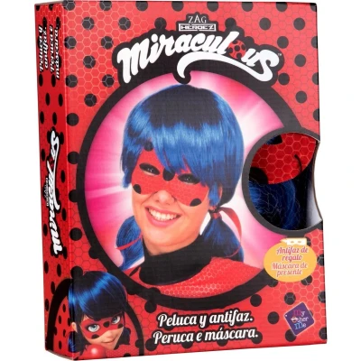 Afbeelding van Pruik Ladybug Blauw