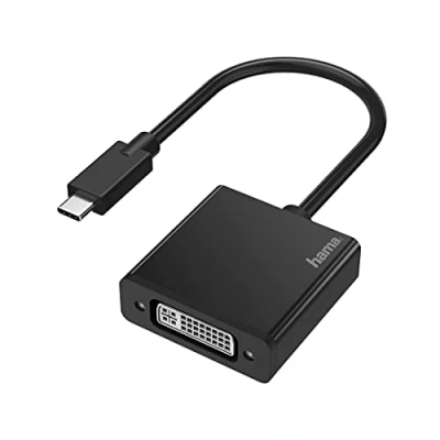 Afbeelding van Hama Video adapter, USB C stekker DVI stekker, ultra HD 4K