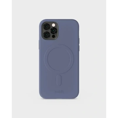 Afbeelding van Holdit Soft MagSafe Case voor de Apple iPhone 12 (Pro) Pacific Blue