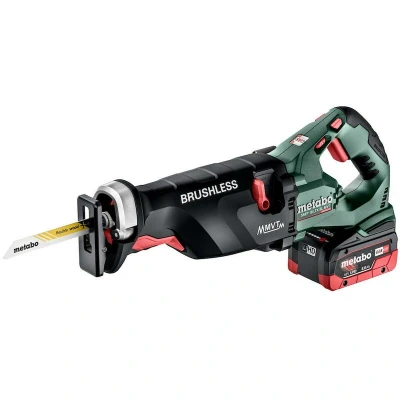 Afbeelding van METABO SSEP 18 LTX BL MVT 18V accu reciprozaag in metaBOX (2x 8,0Ah + lader) 602258810