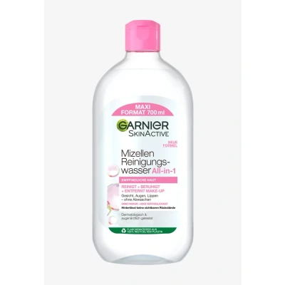 Afbeelding van Garnier Micellair reinigingswater voor een zachte reiniging en make upremover, kalmerende hydraterende SkinActive gezichtsverzorging, per stuk verpakt (1 x 700 ml)