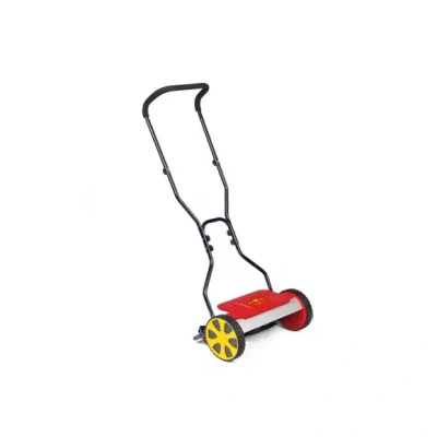 Afbeelding van Wolf Garten Kooimaaier Tt380dl Grasmaaier 38 cm Rood Geel