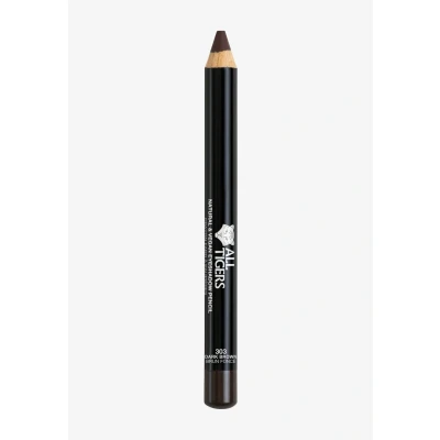 Afbeelding van All Tigers Natural &amp; Vegan Eyeshadow Pencil Oogschaduw, Dames, Maat: 3 g, Dark brown &quot;set your rules&quot;