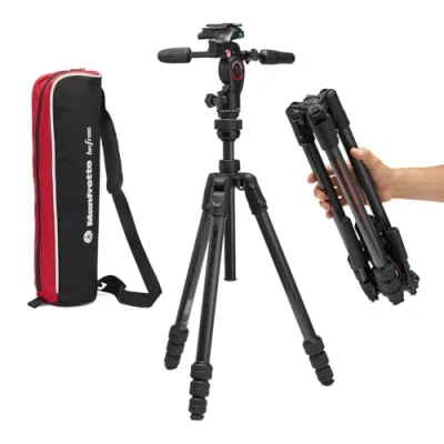 Afbeelding van Manfrotto Befree GT PRO 3 Way carbon tripod