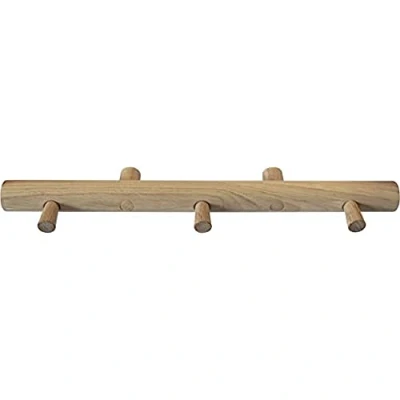 Afbeelding van Home&gt;it® Smart button bar met 3 knoppen 35 x 7 2,5 cm eiken natuur