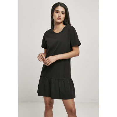 Afbeelding van Urban Classics Valance Jerseyjurk, Dames, Maat: 4XL, Schwarz