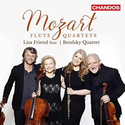 Afbeelding van Lisa Friend &amp; Brodsky Quartet Mozart: Flute Concerts (CD)