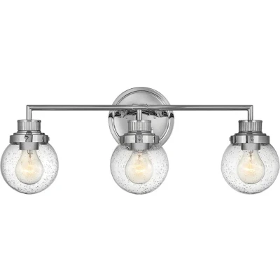 Afbeelding van Hinkley LED Badkamerarmatuur Poppy 3X E27 Max 60W IP44 Polished Chrome