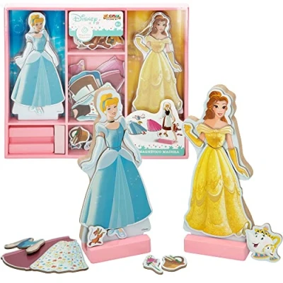 Afbeelding van Prinsessen aankleed set Hout met magneet