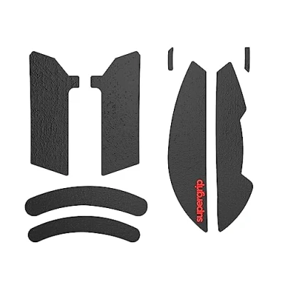 Afbeelding van Supergrip Antislipstrips voor Razer Viper V2 Pro, hoge prestaties, antislip, zonder resten, 0,5 mm