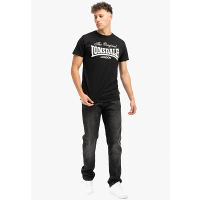 Afbeelding van Lonsdale Tshirt print, Heren, Maat: 3XL, Black white