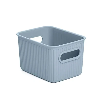 Afbeelding van TATAY Baobab Multifunctionele opbergmand met 1,5 liter inhoud, lichtblauw, 12,8 x 16,7 10 cm