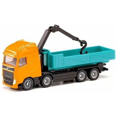 Afbeelding van Siku 1683 Volvo Fh Afrolkipper Met Kraan