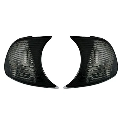 Afbeelding van AD Tuning GmbH &amp; Co. Set richtingaanwijzers voor KG 960197, transparant glas, zwart