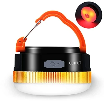 Afbeelding van Karrong LED Camping Light USB Oplaadbare Mini Magneet Lantaarn Lamp Tent 4 Modes SOS Waterdicht Draagbare Noodverlichting Wandelen