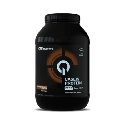 Afbeelding van QNT Casein Protein slow released eiwitshake 908 gram chocolade