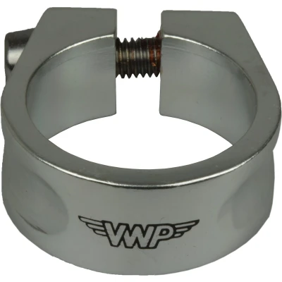 Afbeelding van VWP Zadelpenklem 31,8mm inbusbout aluminium zilver