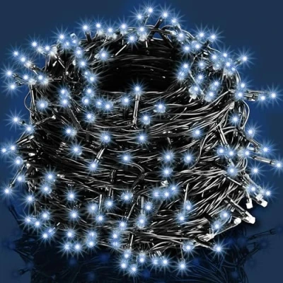 Afbeelding van Monzana Lichtsnoer Kerst 600 LED&#039;S IP44 60m Koud Wit