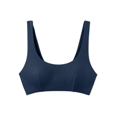 Afbeelding van Schiesser Bikinitop, Dames, Maat: Large, Blau