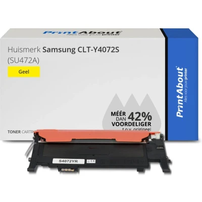 Afbeelding van Huismerk Samsung CLT Y4072S (SU472A) Toner Geel