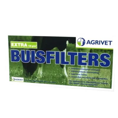 Afbeelding van Buisfilters extra 120 gr 310x58mm