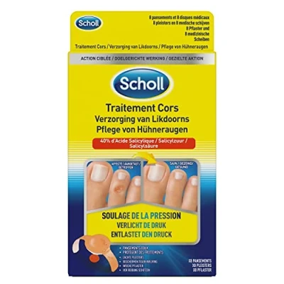 Afbeelding van Scholl Likdoorn verwijderpleisters 8 stuks
