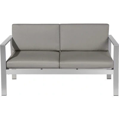 Afbeelding van Beliani SALERNO Tuinbank Grijs Aluminium