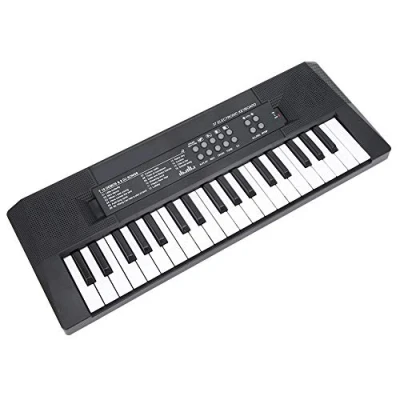 Afbeelding van E Keyboard Elektronische piano met 37 toetsen microfoonopnamefunctie voor kinderen