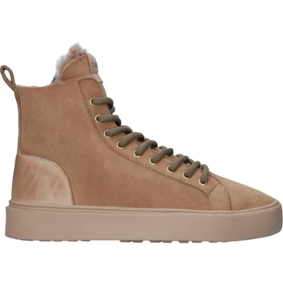 Afbeelding van Blackstone SERMEQ AKNA Nude Sneaker (high) Vrouw Light brown Maat: 38